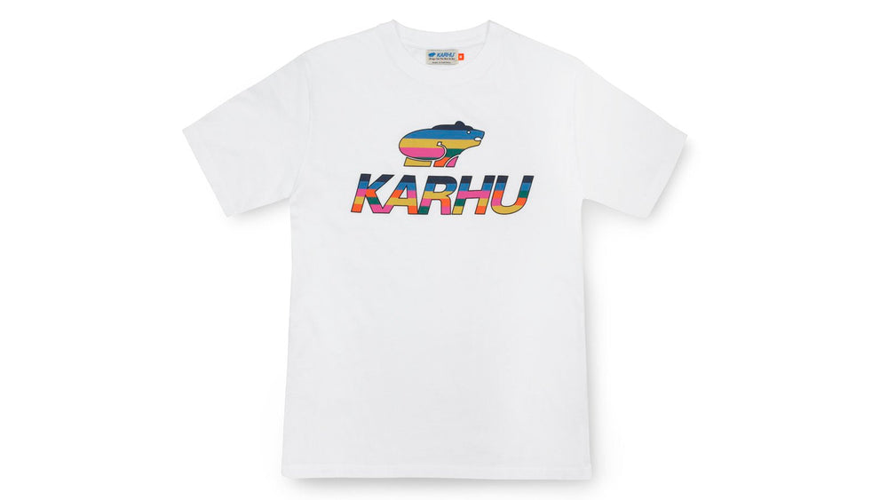 Team College Big Logo Tshirt White MC OG | Karhu on sale