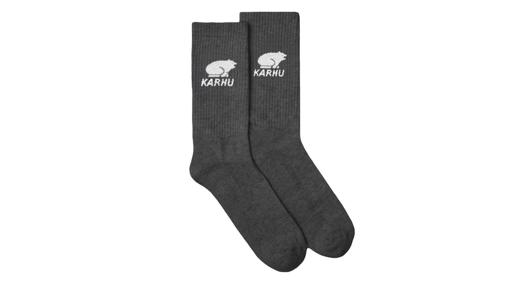 Classic Logo Sock - Ebony / Icicle | Karhu US