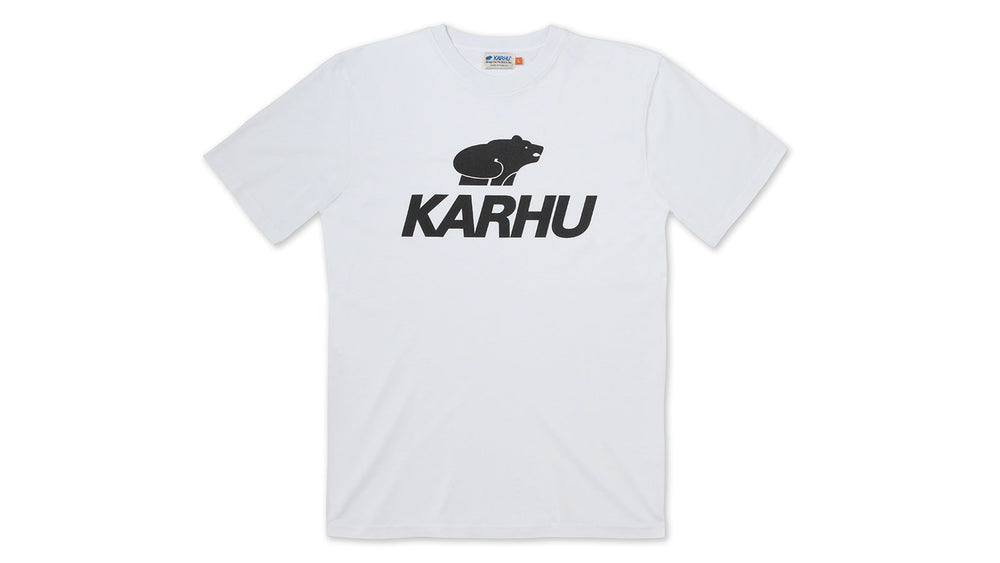 Classic Logo T-Shirt - Optical White / Black | Karhu US