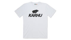 Classic Logo T-Shirt - Optical White / Black | Karhu US
