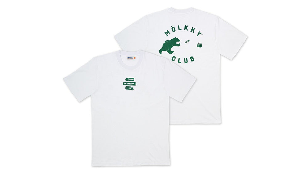 Karhu Mölkky® Club T-shirt White / Verdant Green | Karhu outlet