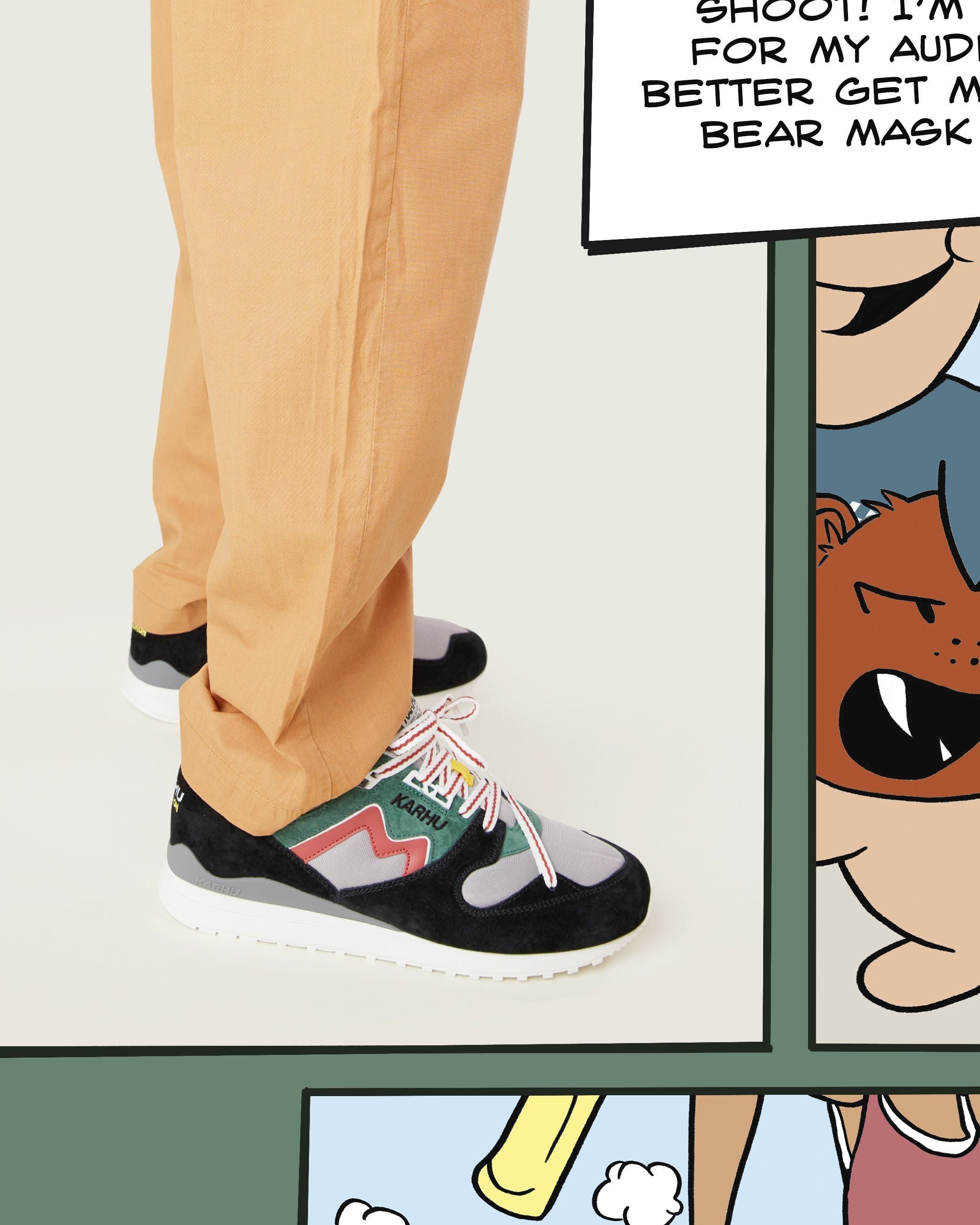 Synchron classic - jet black / hot sauce | Karhu sale