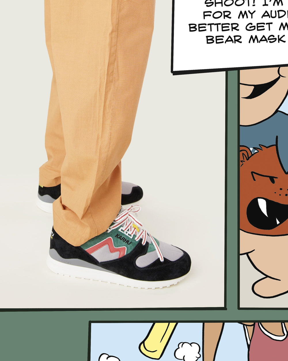 Synchron classic - jet black / hot sauce | Karhu sale