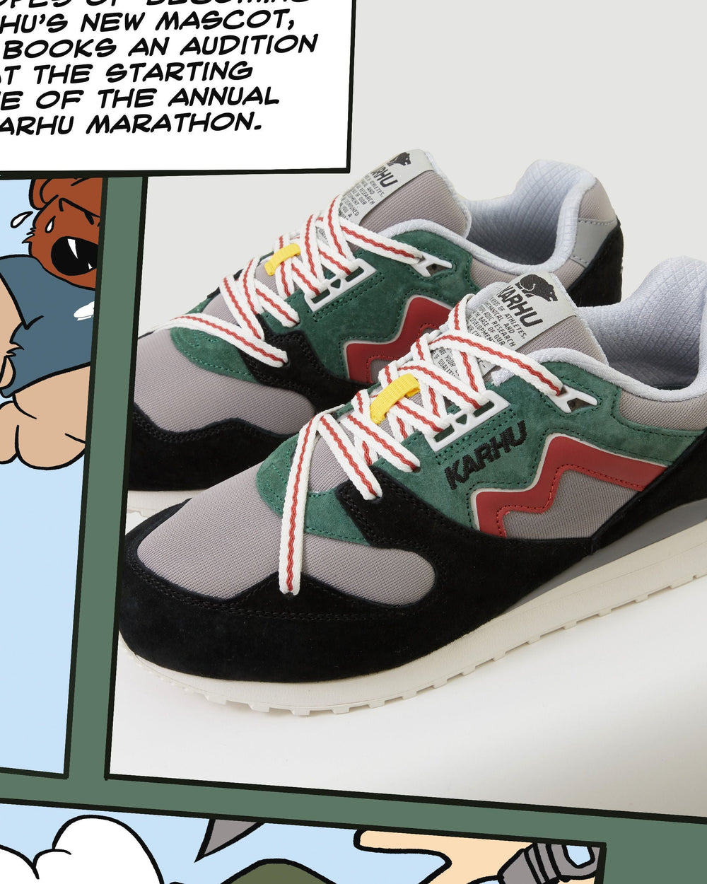 Synchron classic - jet black / hot sauce | Karhu sale