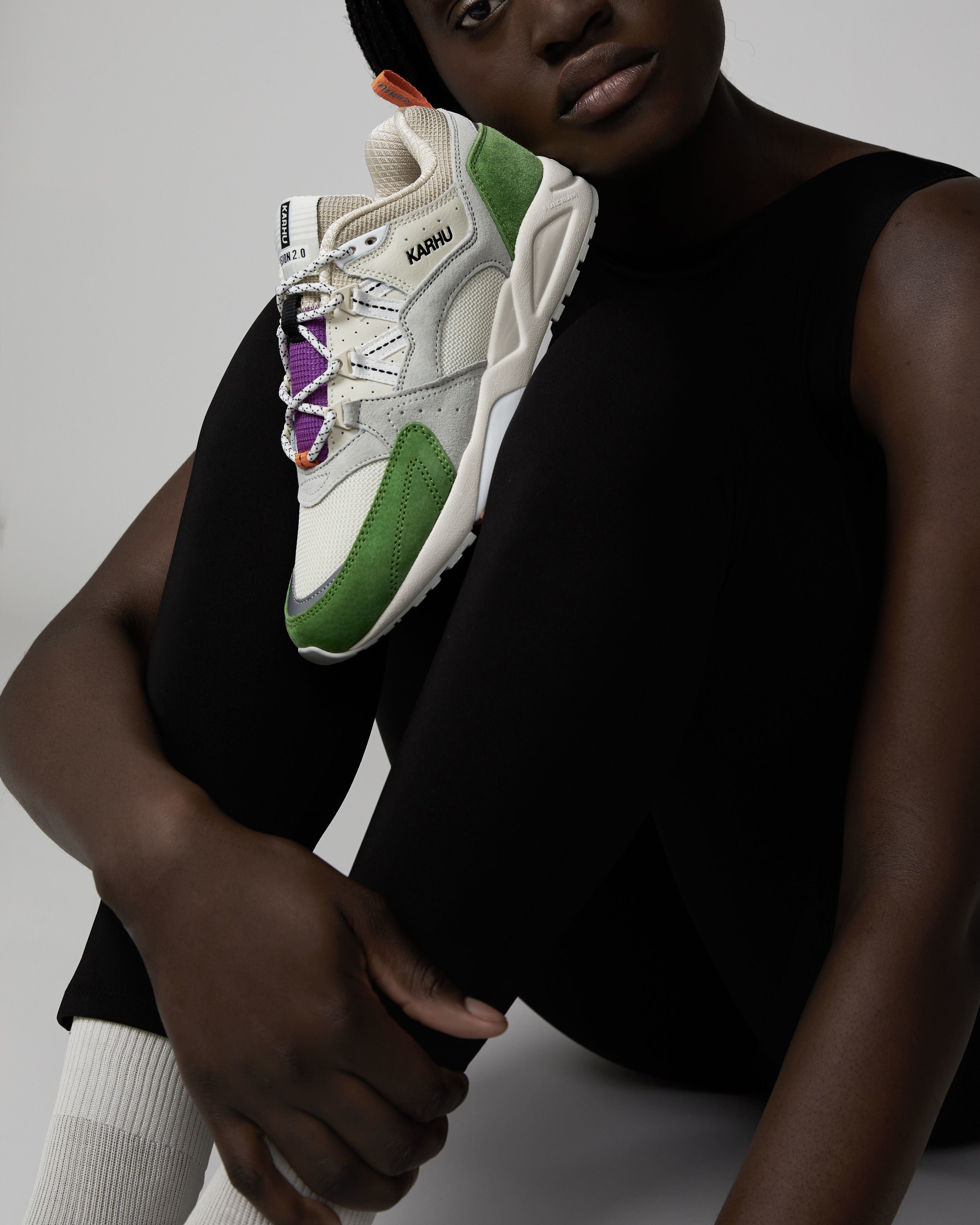 fusion 2.0 "flow state" pack 2 piquant green / bright white | Karhu discount