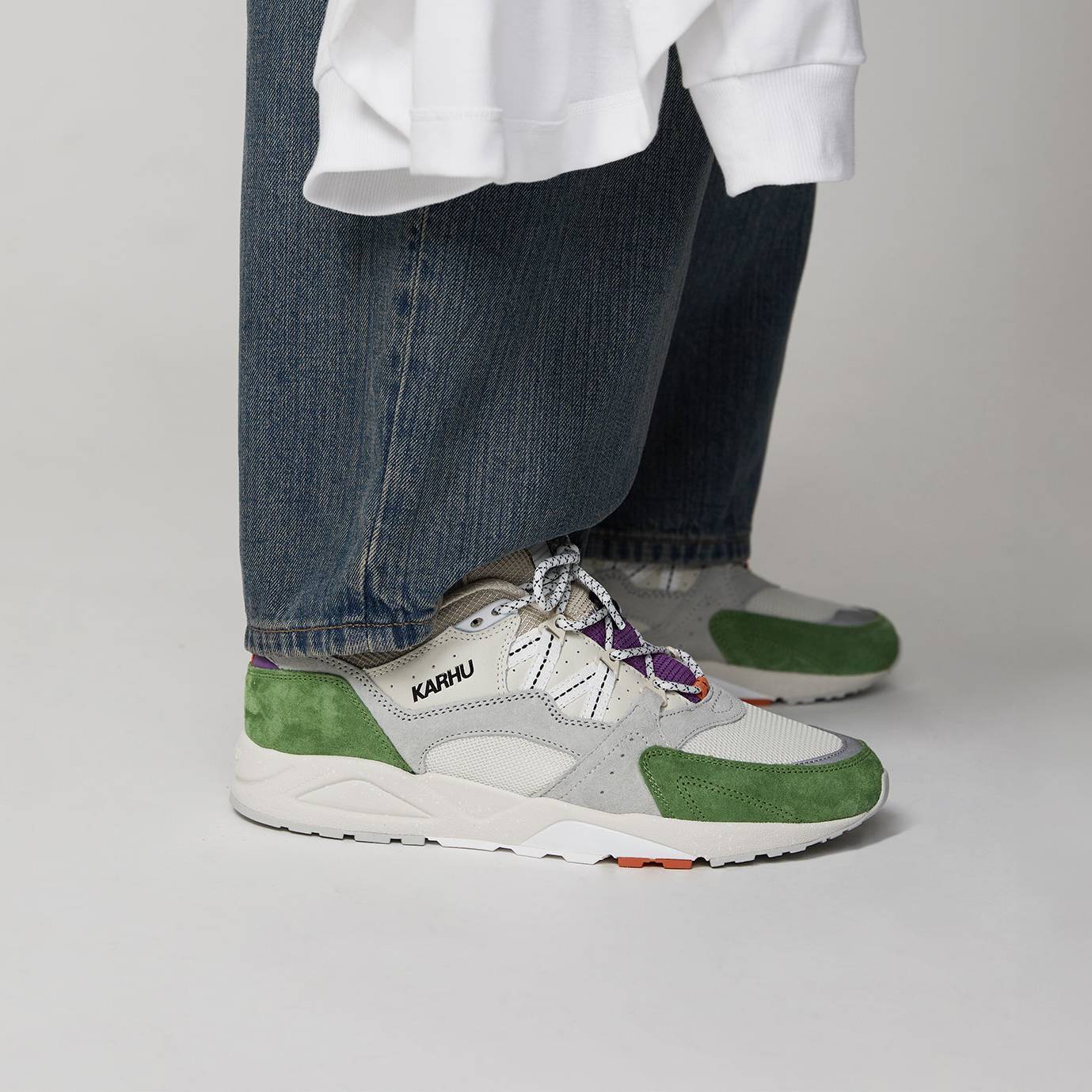 fusion 2.0 "flow state" pack 2 piquant green / bright white | Karhu discount