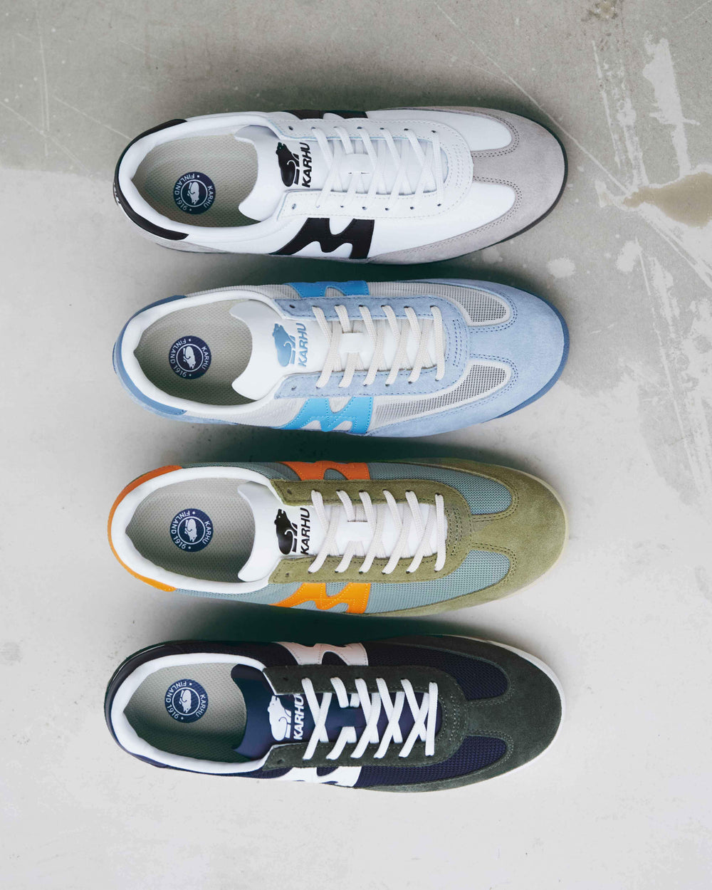 Mestari 76 – Silver Lining / Black | Karhu for sale