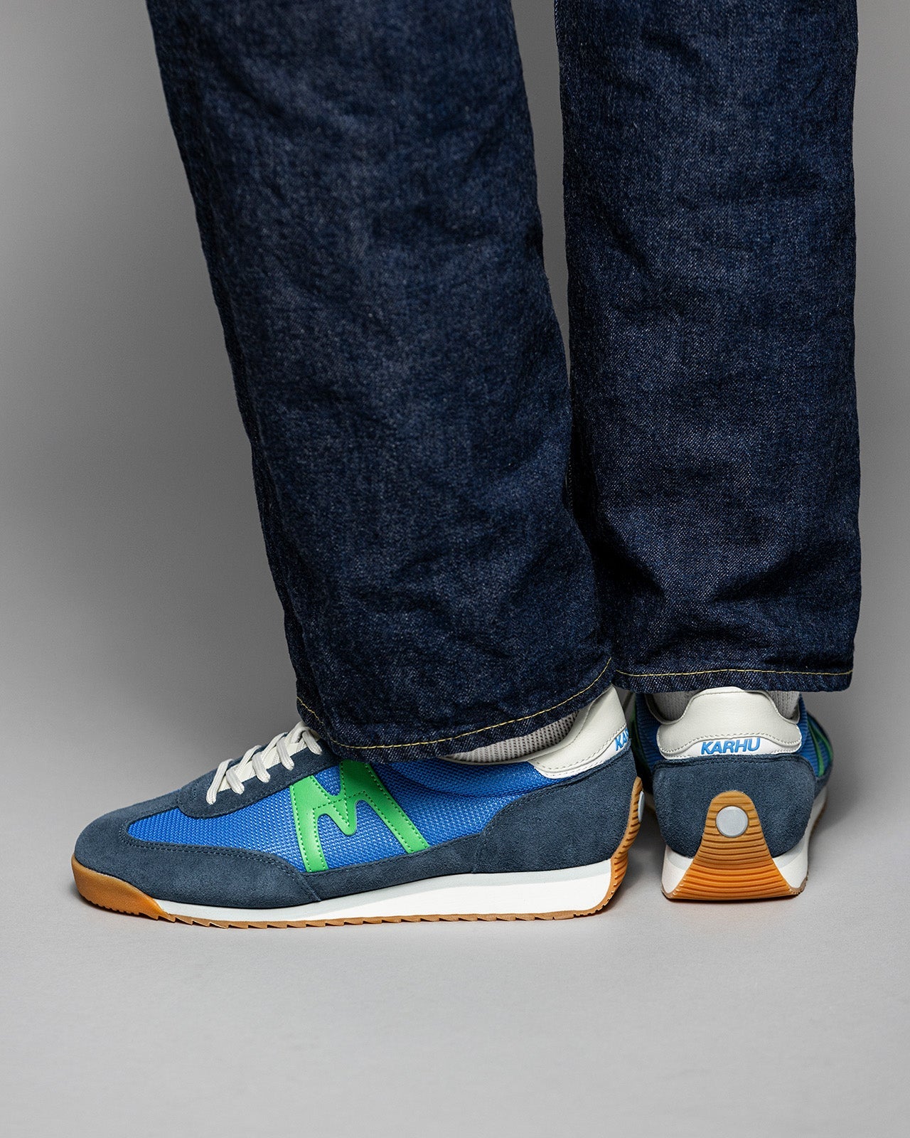 Mestari 76 Vintage Indigo / Poison Green - Lifestyle sneakers | Karhu US