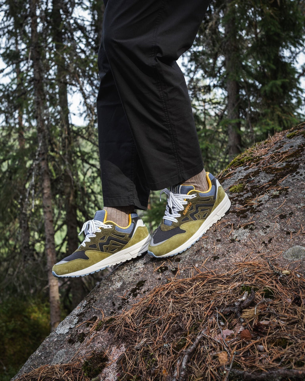 Legacy 96 "trees of finland" pack green moss / india ink | Karhu discount