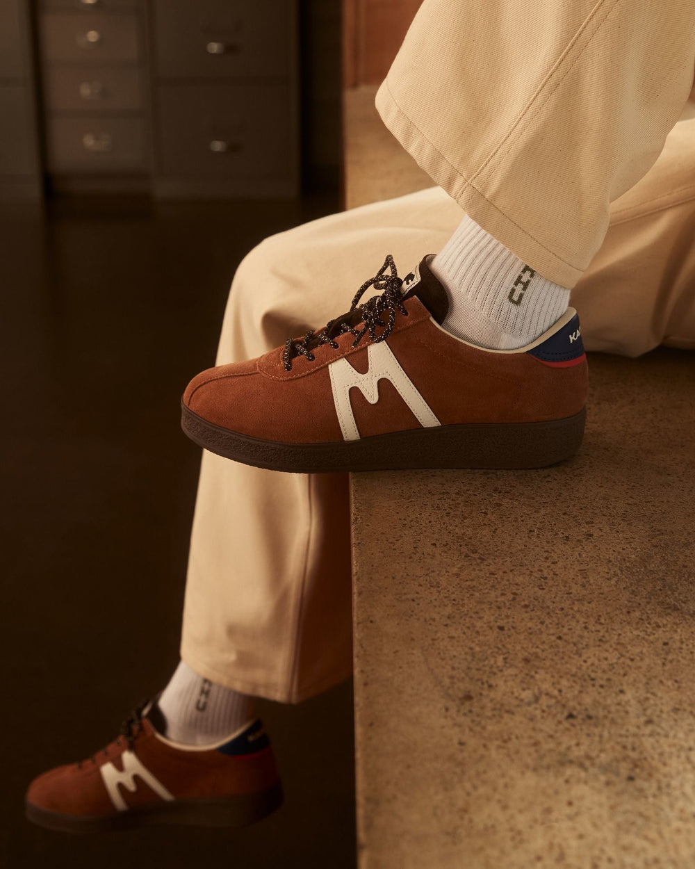 Trampas - brown sugar / bright white | Karhu US