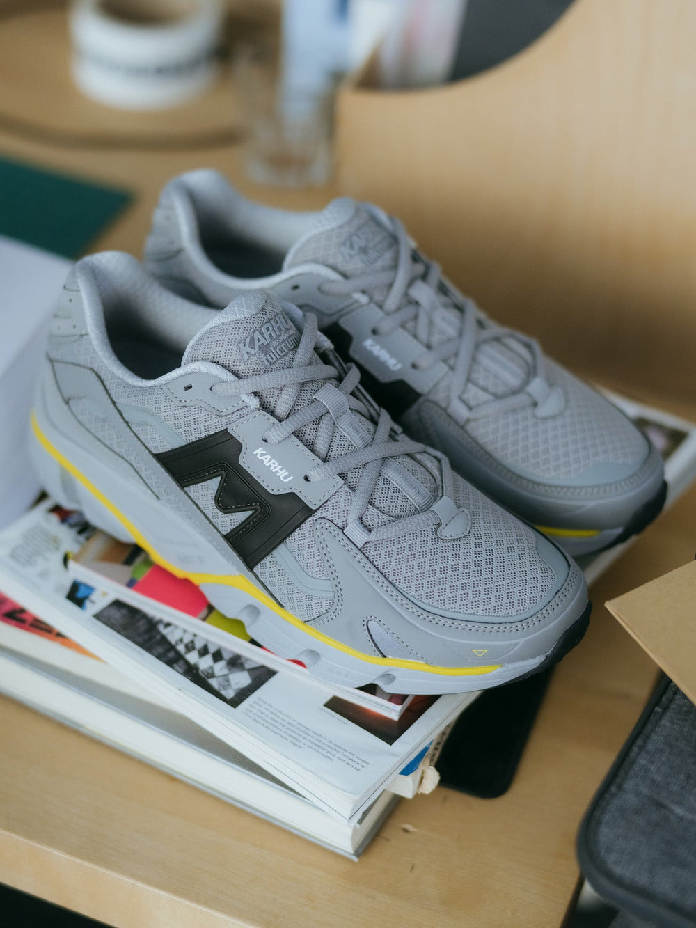Super Fulcrum Gray Reflective / Jet Black - Lifestyle sneakers | Karhu near me