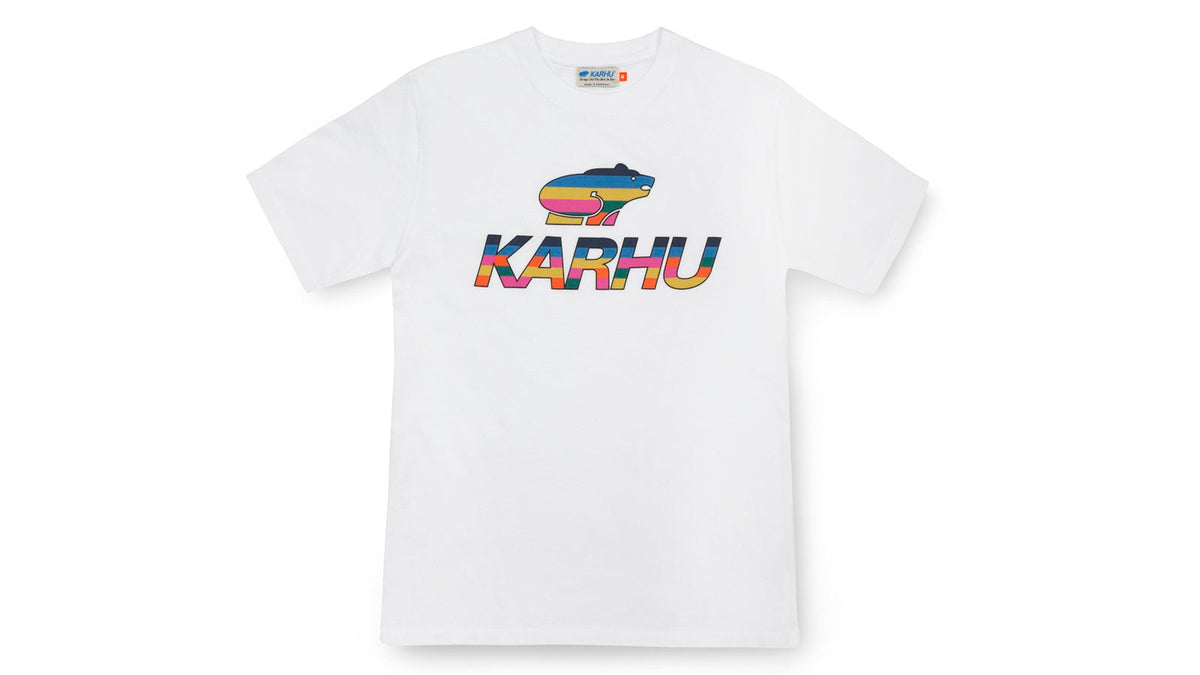 Team College Big Logo Tshirt White MC OG | Karhu on sale