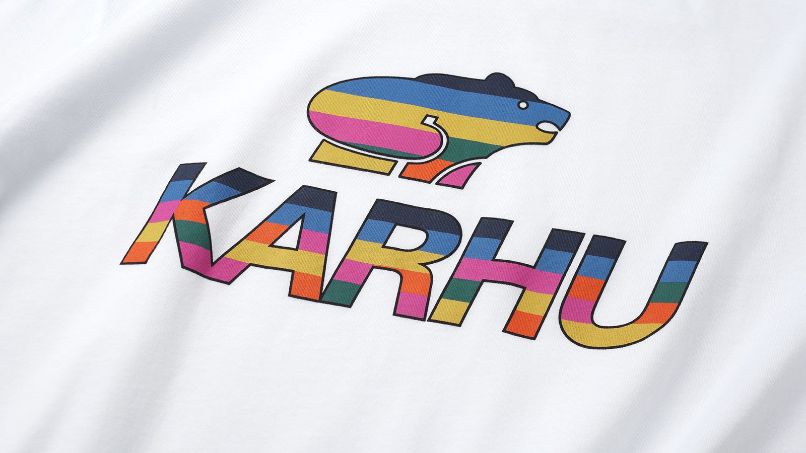 Team College Big Logo Tshirt White MC OG | Karhu on sale