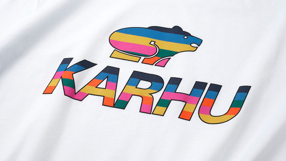 Team College Big Logo Tshirt White MC OG | Karhu on sale