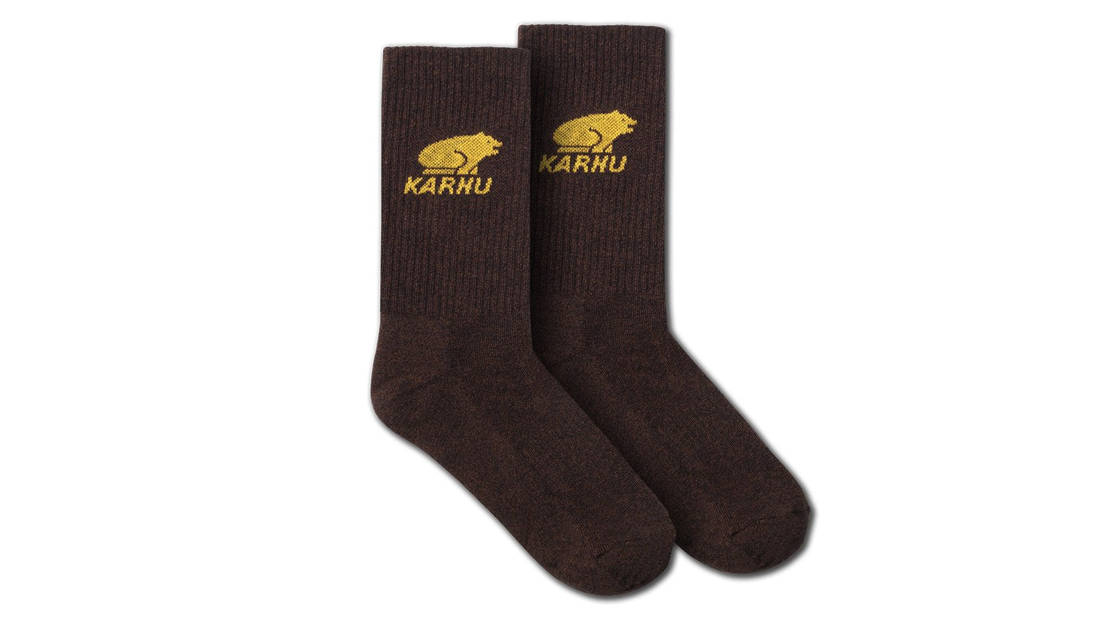 Classic Logo Sock - Brown Melange / Daglily | Karhu online