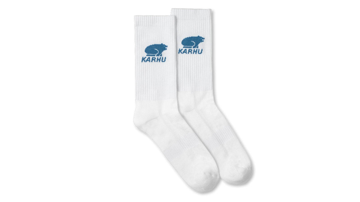 Classic Logo Sock - Bright White / Avio | Karhu for sale