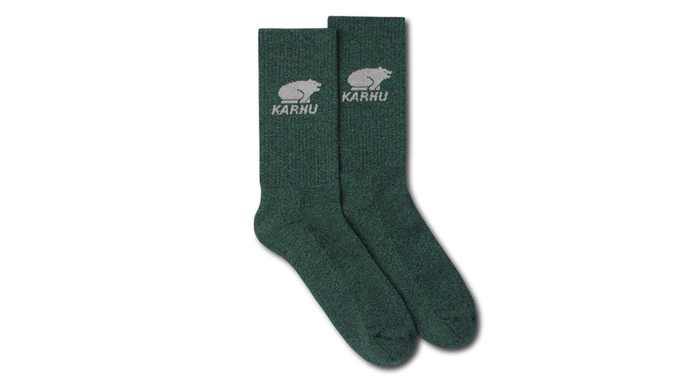 classic logo sock - bright white / high tide | Karhu discount