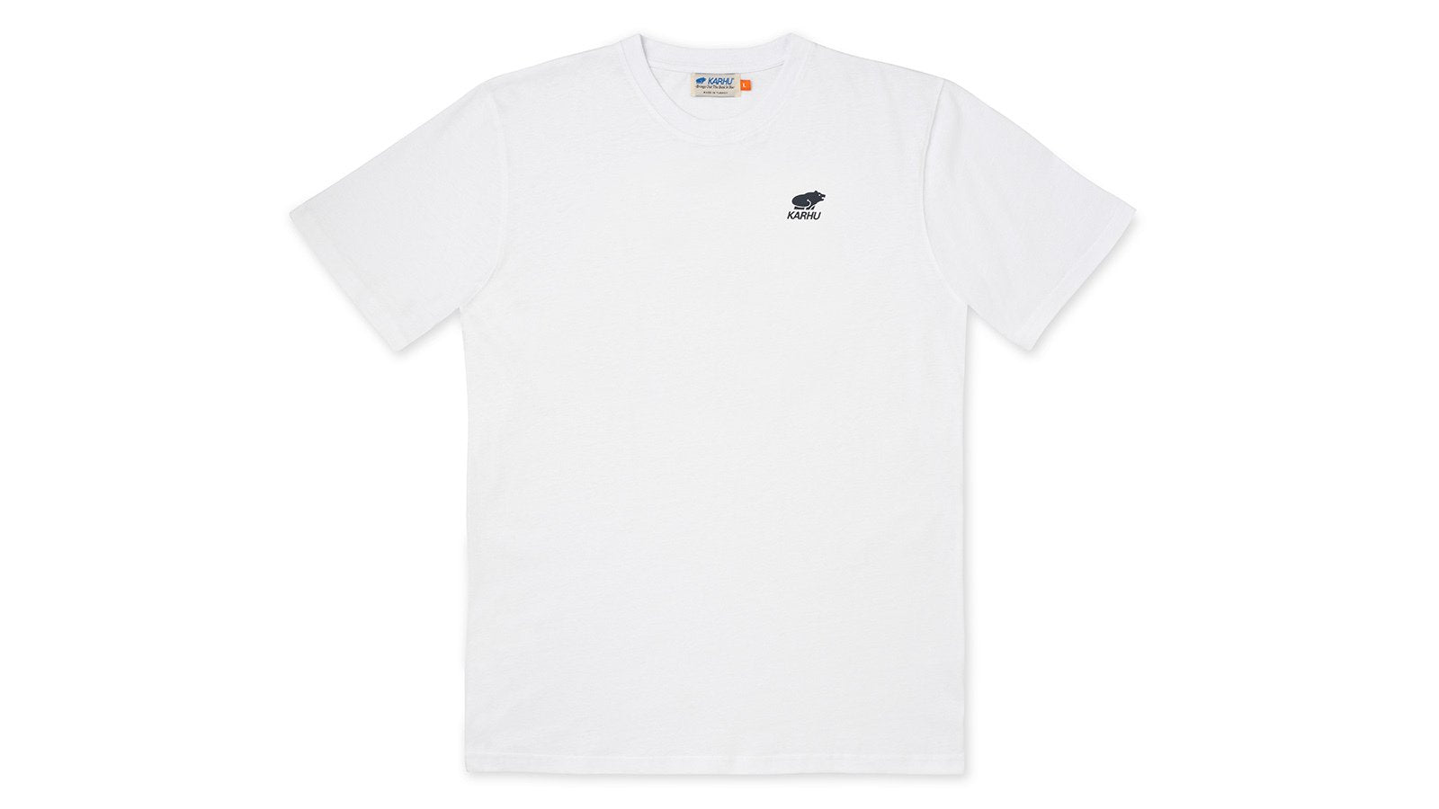worldwide t-shirt - white / india ink | Karhu online