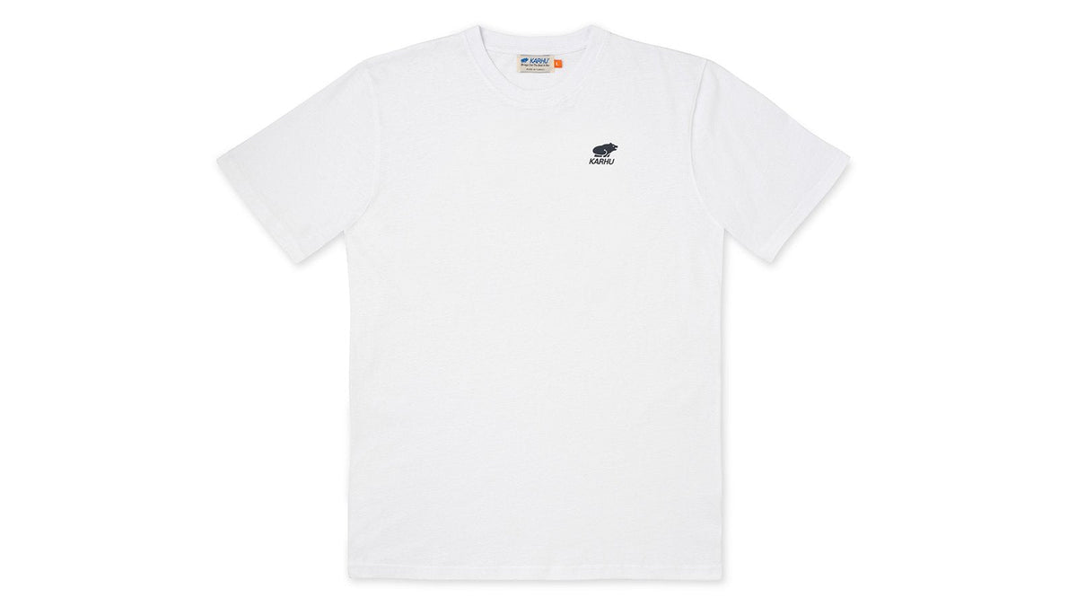 worldwide t-shirt - white / india ink | Karhu online
