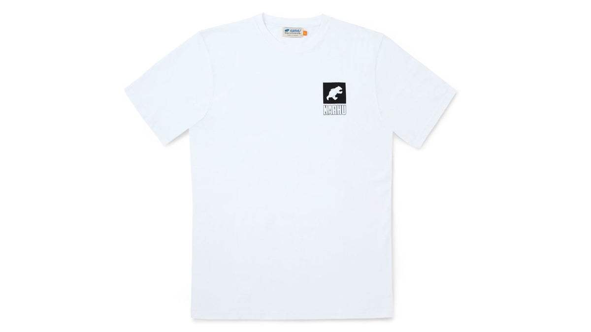 sport bear logo t-shirt white / jet black | Karhu outlet