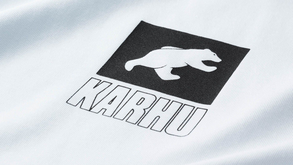 sport bear logo t-shirt white / jet black | Karhu outlet