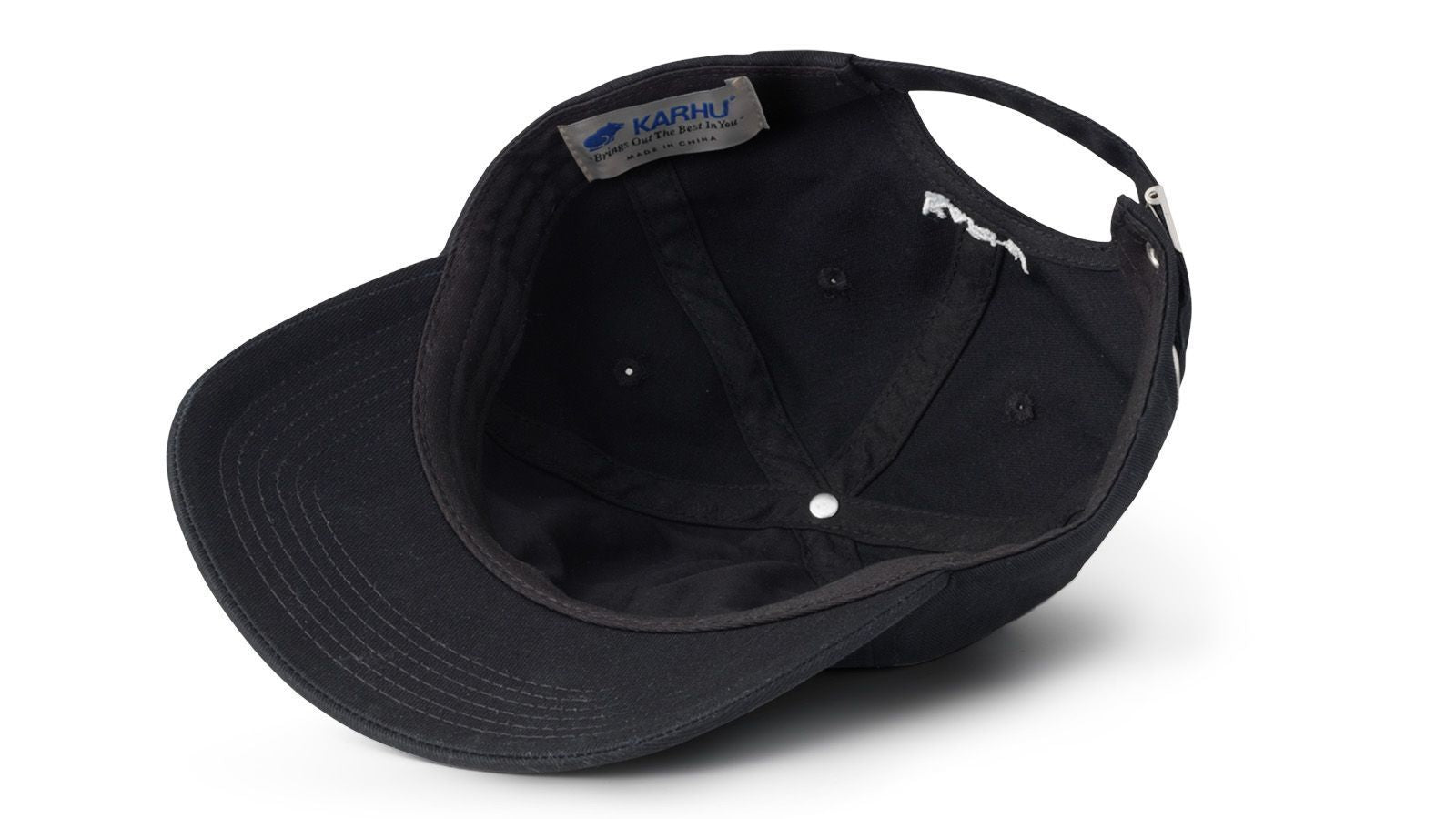 classic logo cap jet black / light grey | Karhu on sale