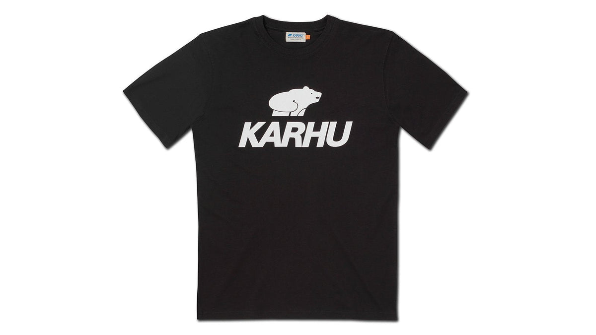 Classic Logo T-Shirt - Black / White | Karhu discount