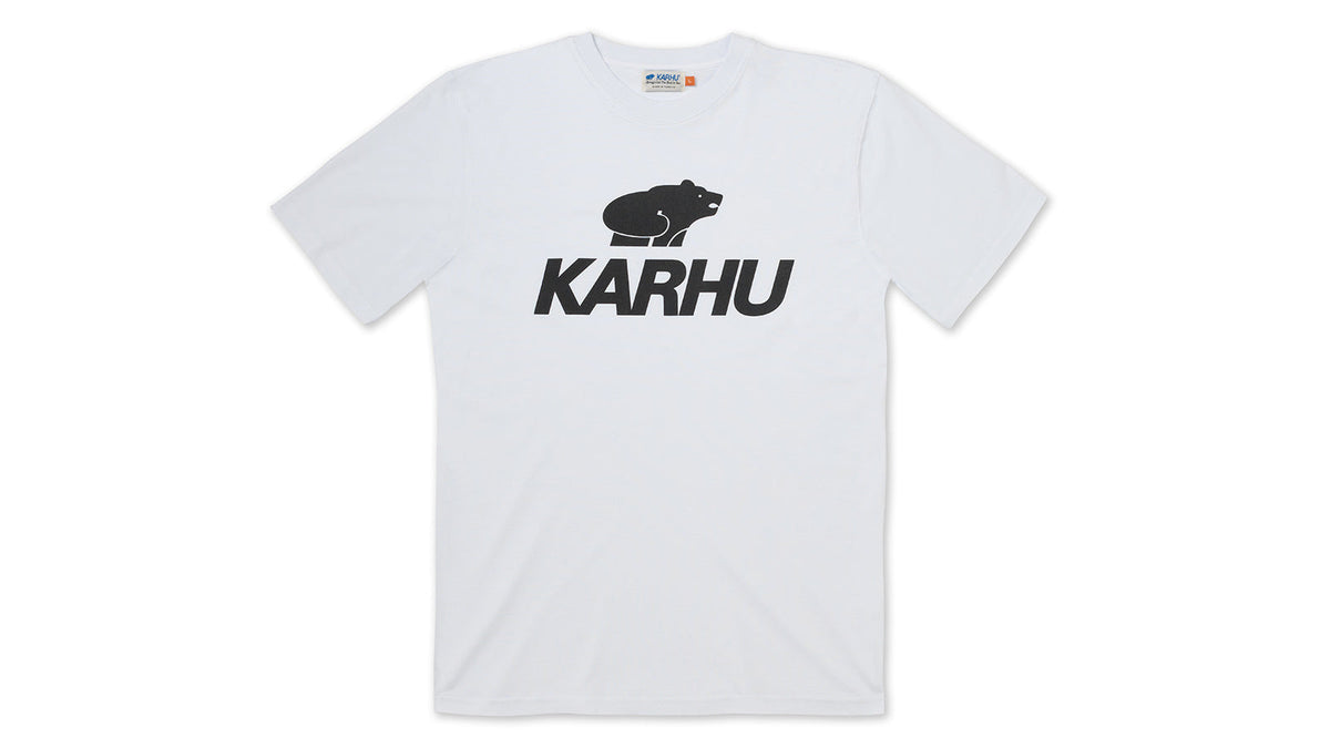 Classic Logo T-Shirt - Optical White / Black | Karhu US