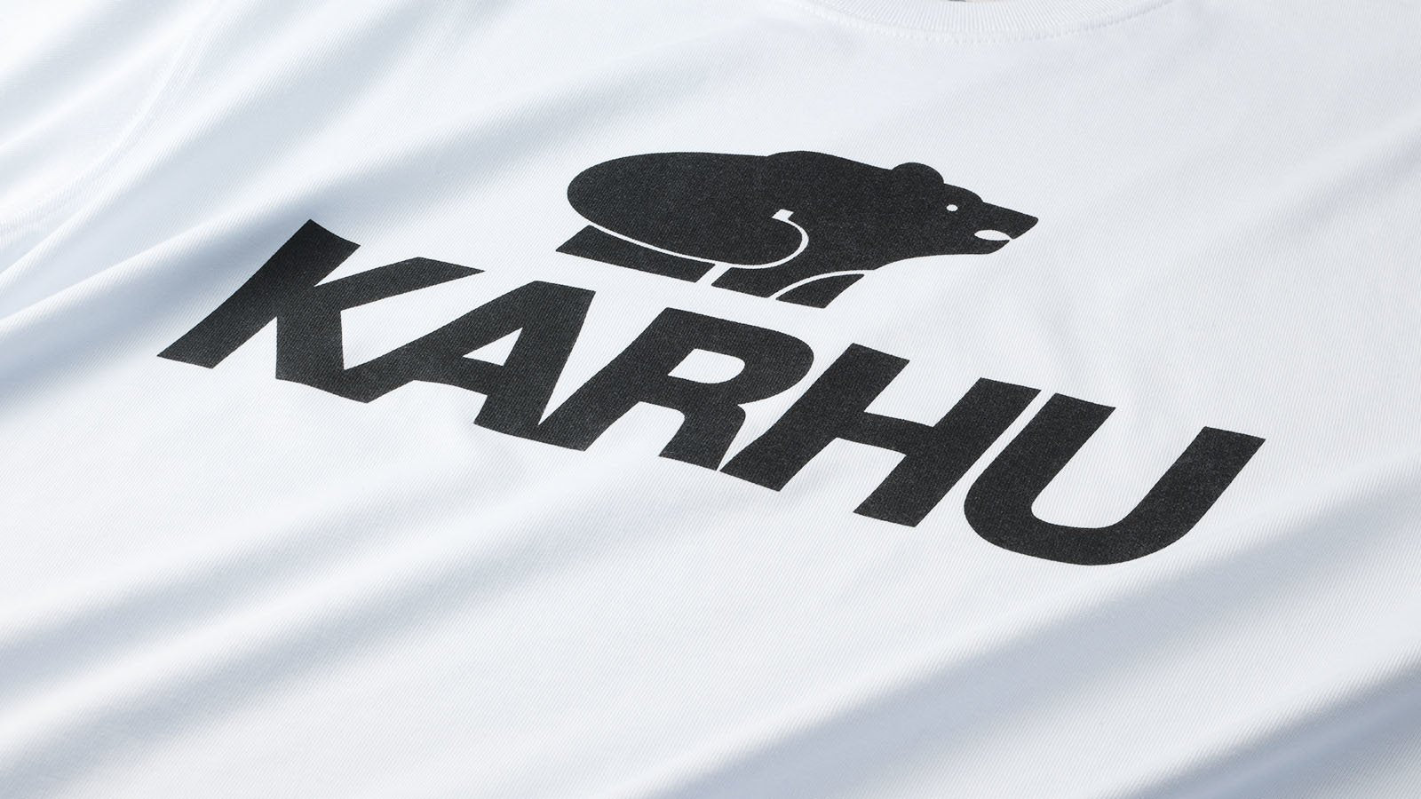 Classic Logo T-Shirt - Optical White / Black | Karhu US