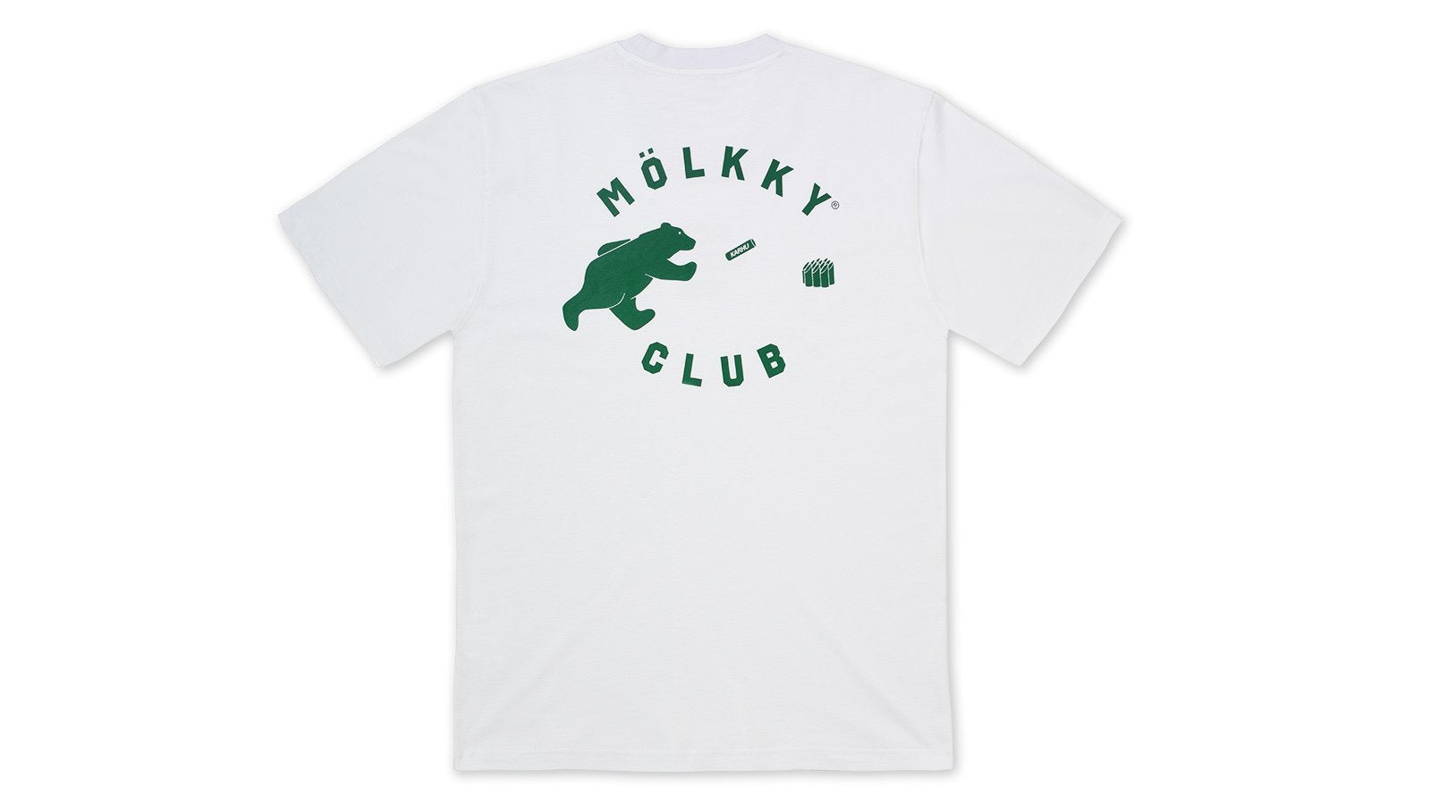 Karhu Mölkky® Club T-shirt White / Verdant Green | Karhu outlet