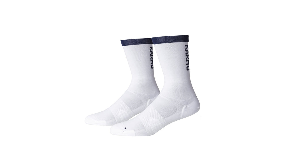 White unisex  x SAYSKY Combat running socks | Karhu near me